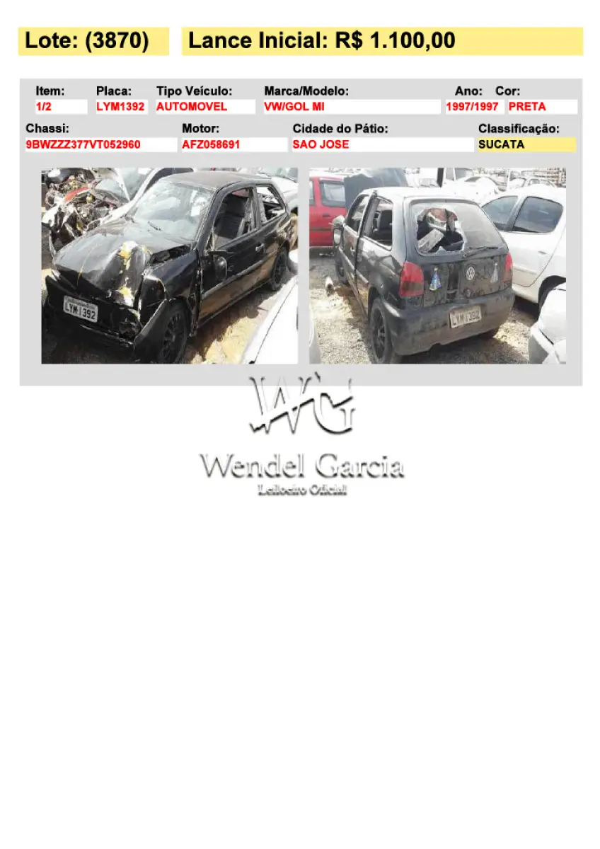 LOTE 3870