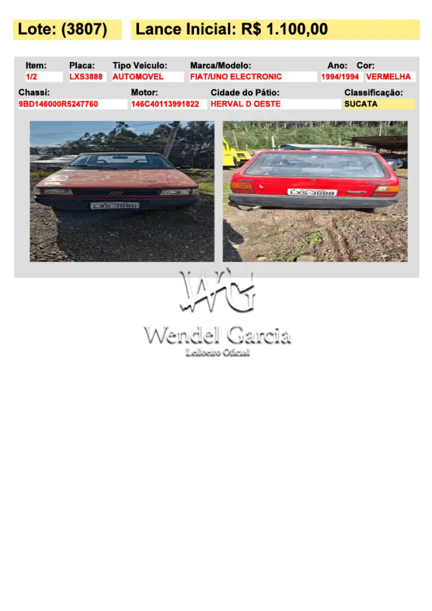 LOTE 3807