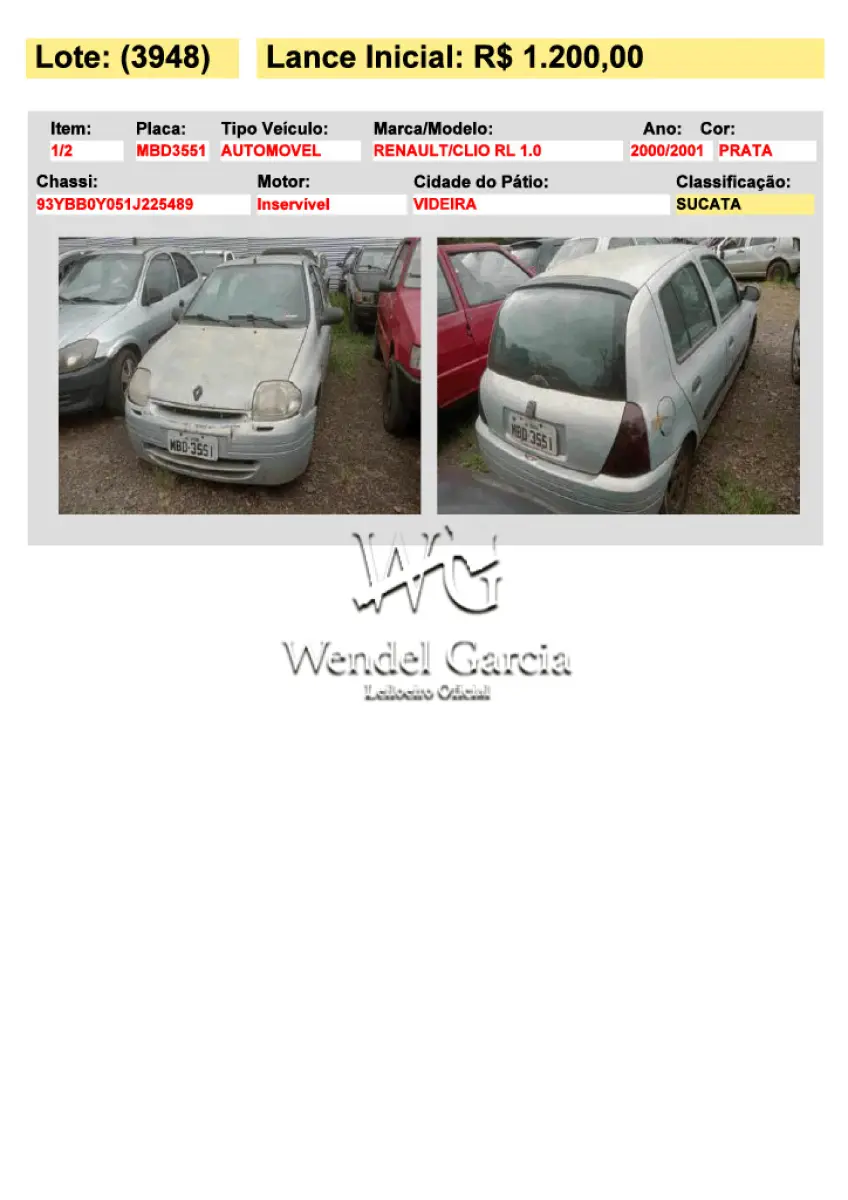 LOTE 3948