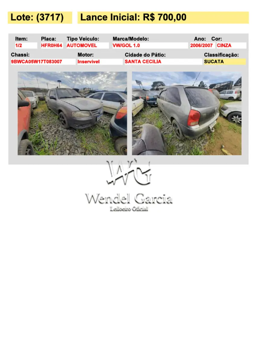 LOTE 3717