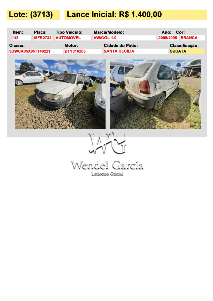LOTE 3713