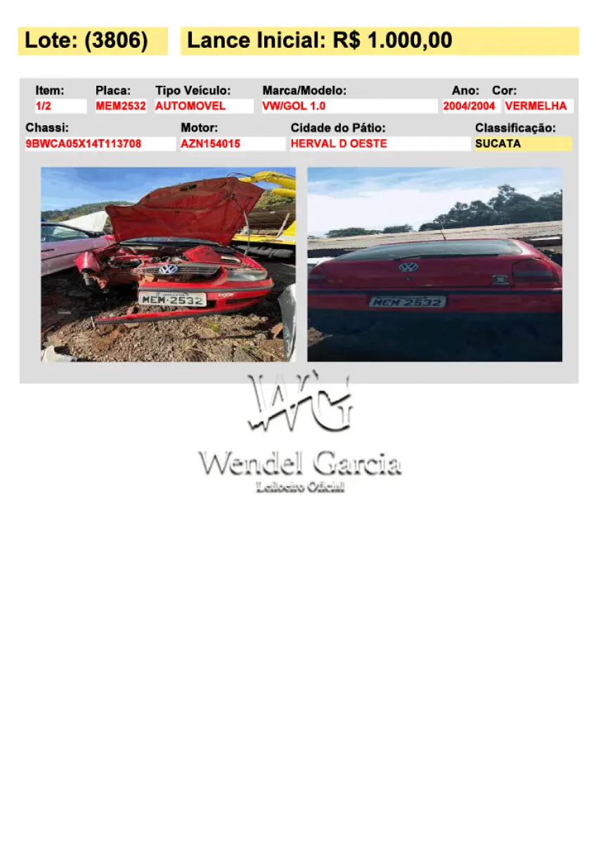 LOTE 3806