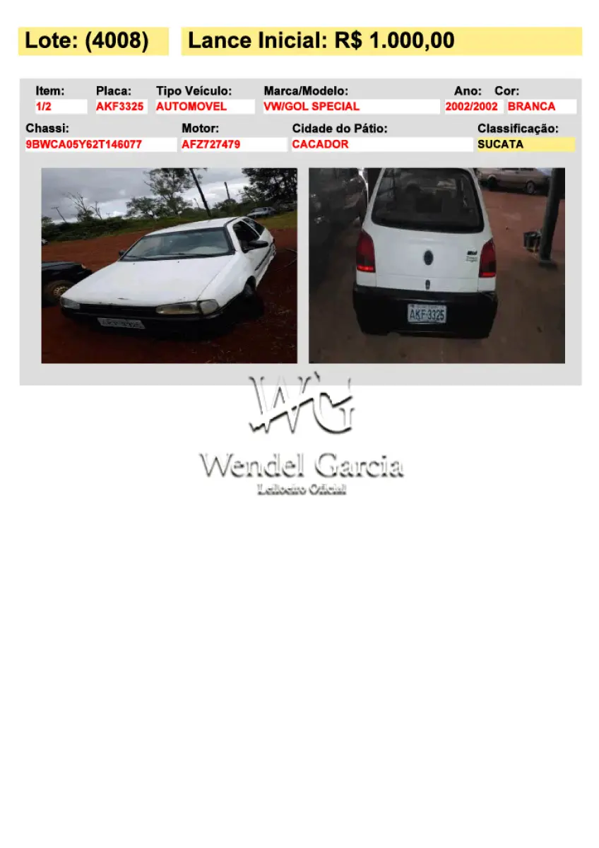 LOTE 4008