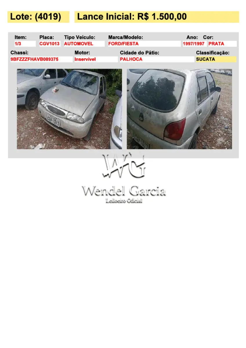 LOTE 4019