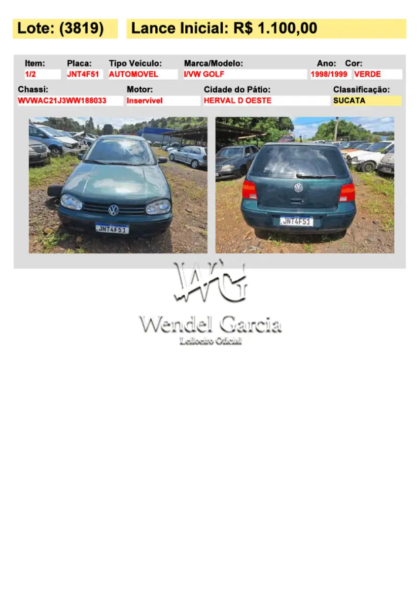LOTE 3819