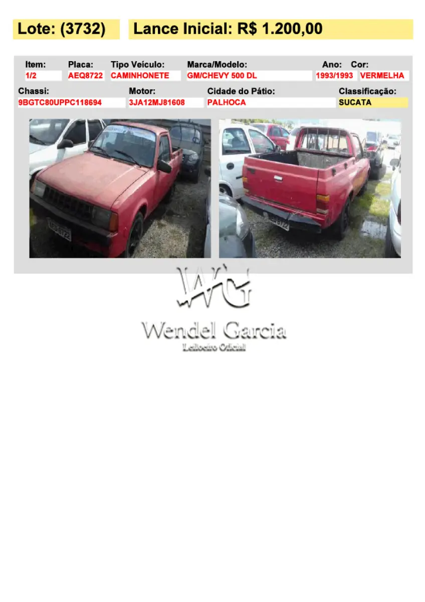 LOTE 3732