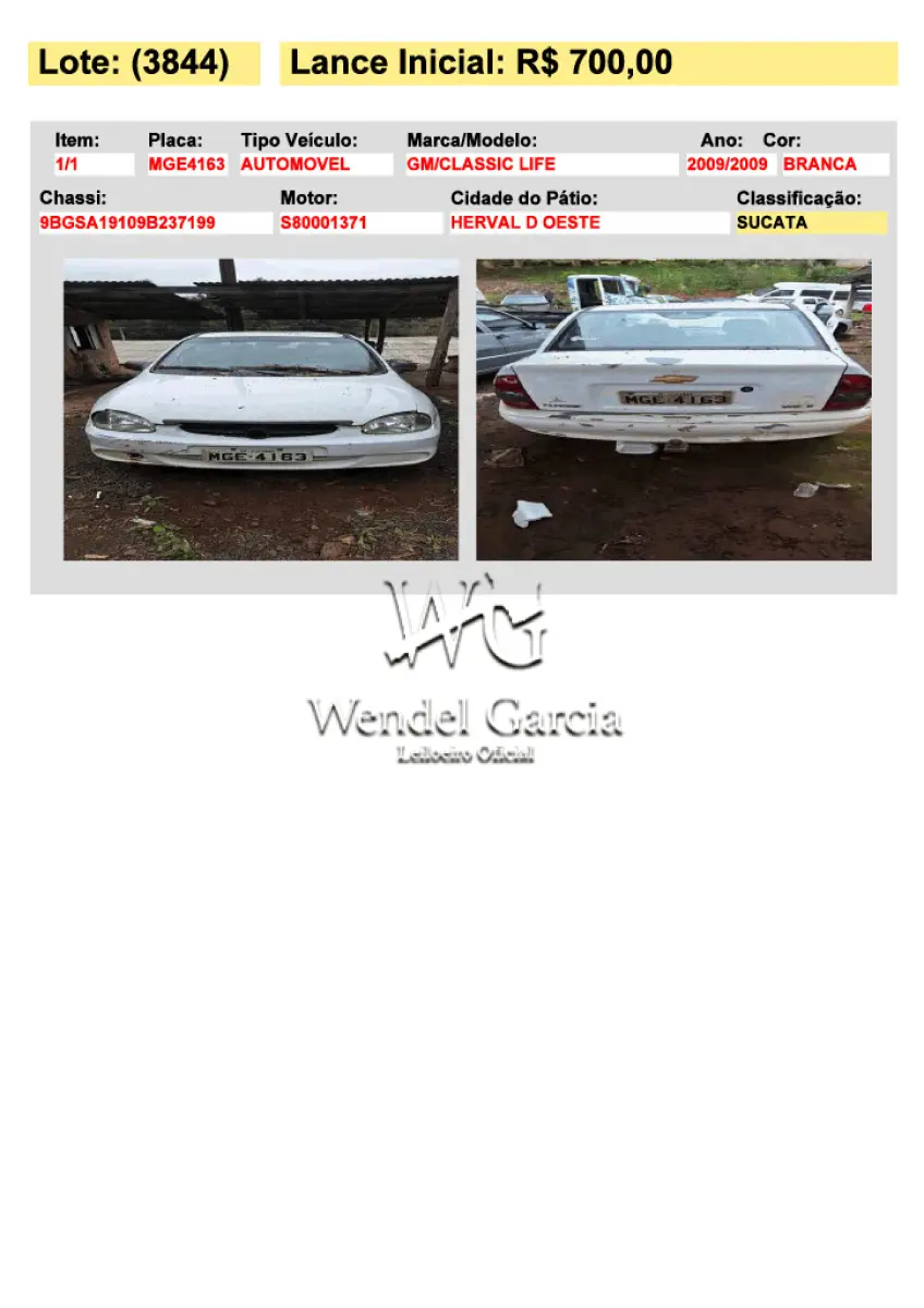 LOTE 3844