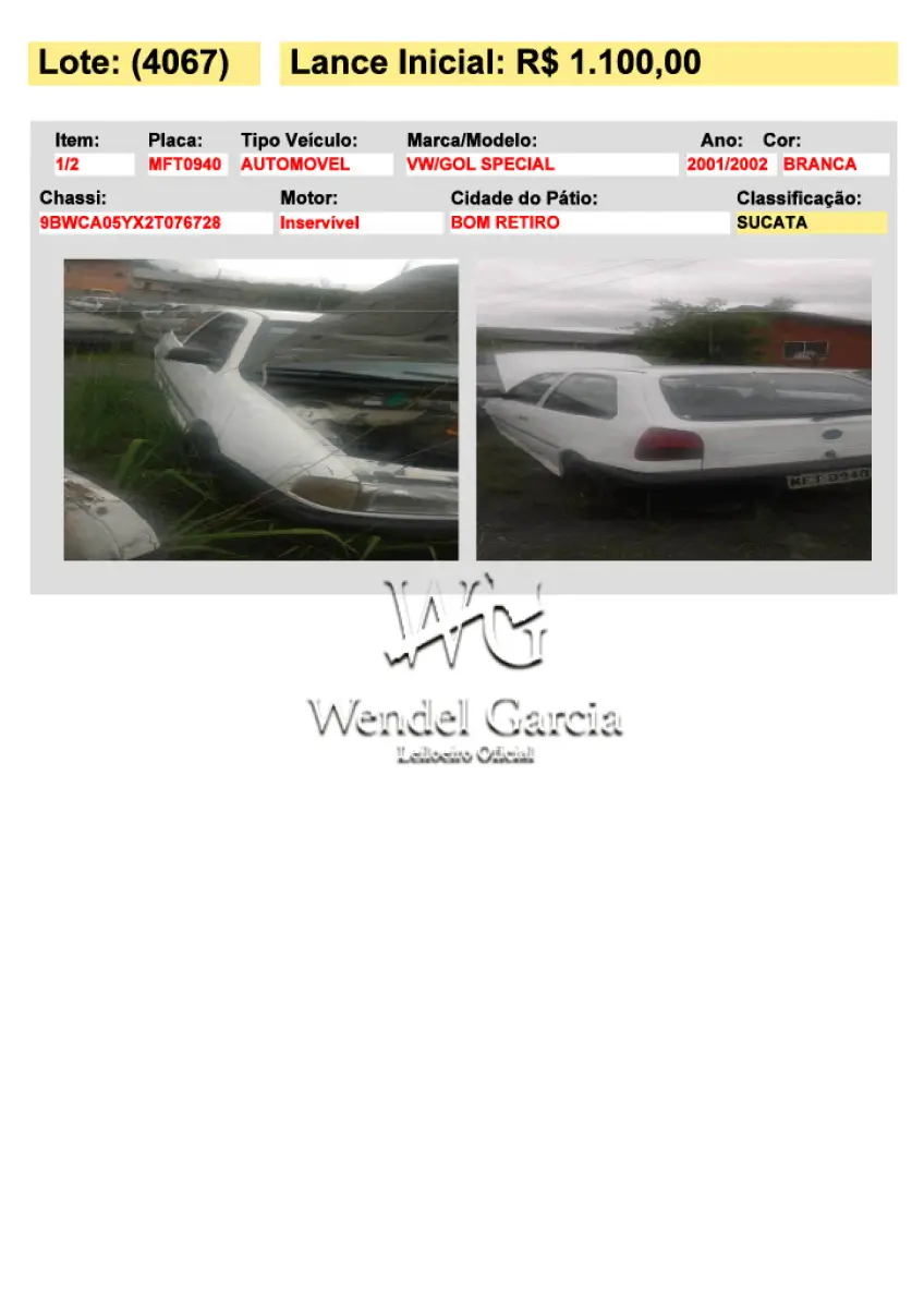 LOTE 4067