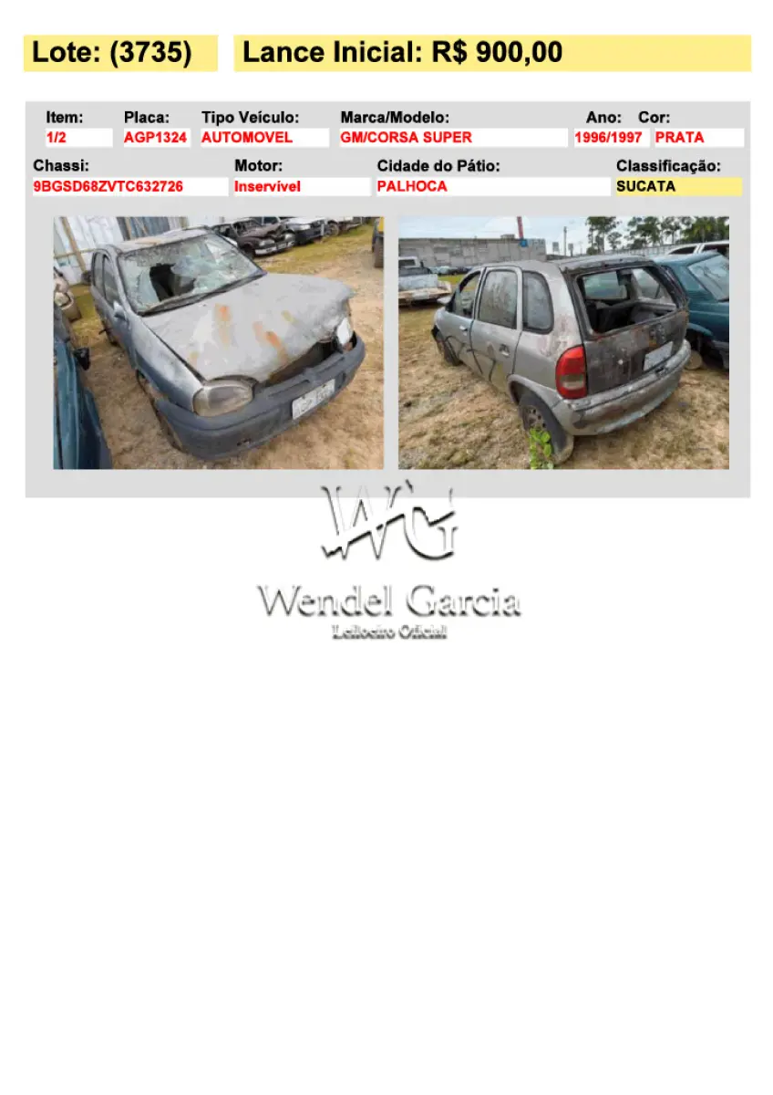 LOTE 3735