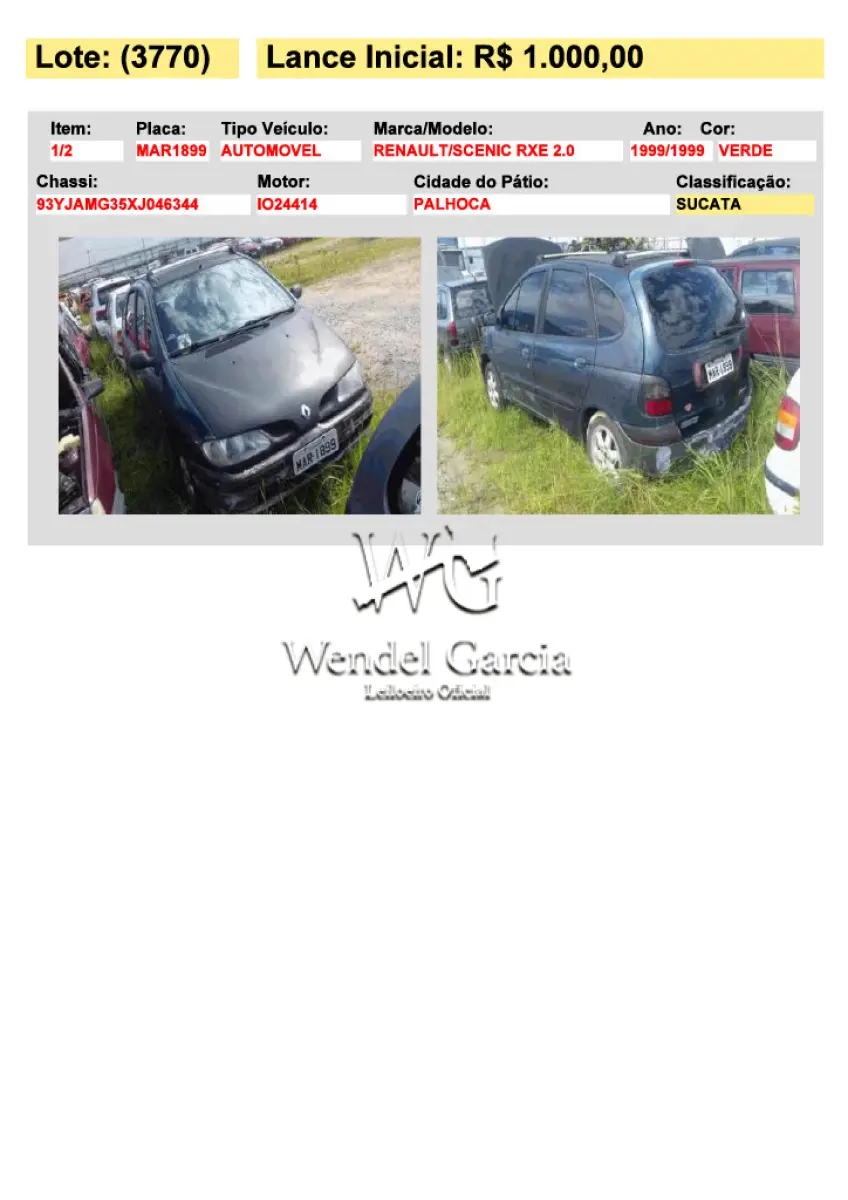 LOTE 3770