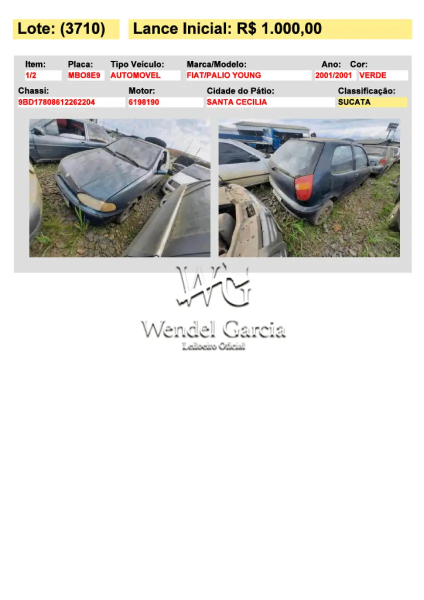 LOTE 3710
