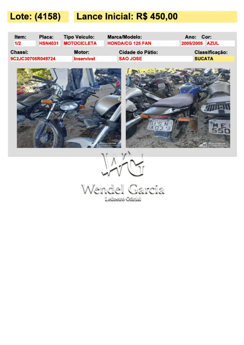 LOTE 4158