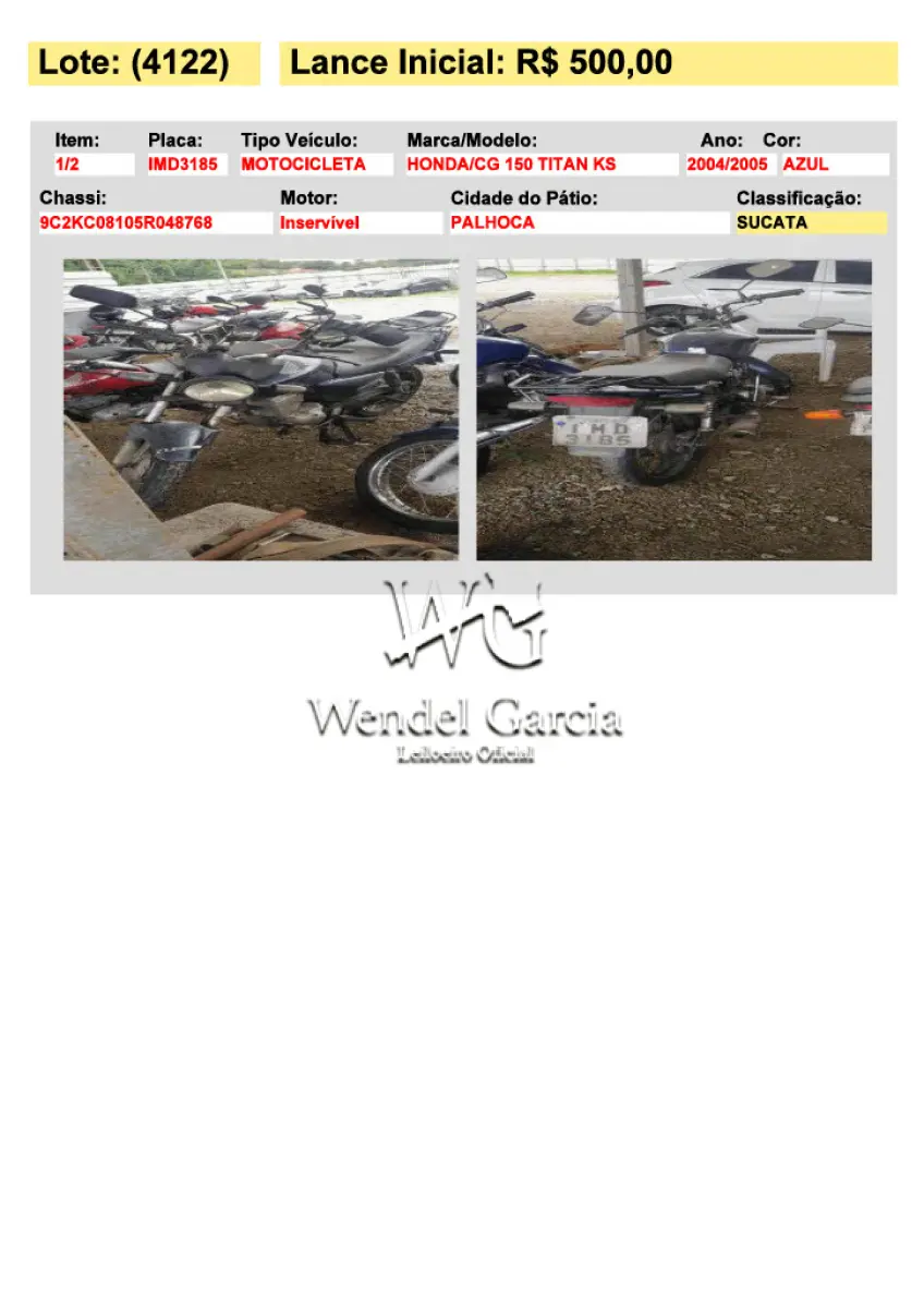 LOTE 4122